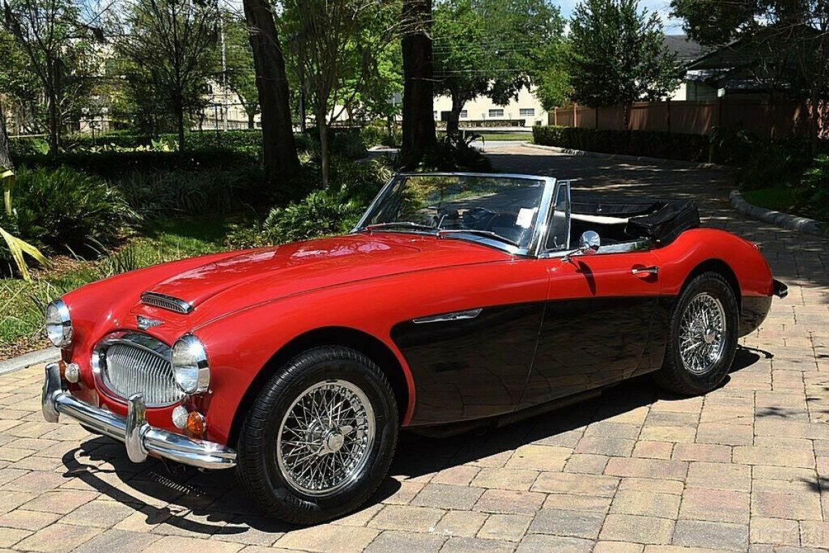 1967 Austin Healey 3000 Roadster 6 Cylinder 4 Speed Manual Florida Car 1967 Austin Healey 3000 MKIII BJ8 Roadster 3L 4 Speed
