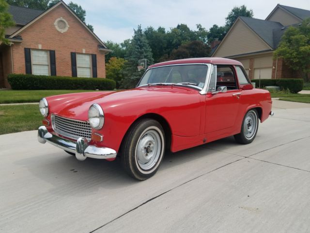 1967 AUSTIN HEALEY SPRITE *ULTIMATE GARAGE FIND* NO RESERVE AUCTION 1967 Austin Healey Sprite Convertible with hard top