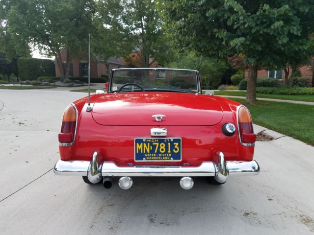 1967 Austin Healey Sprite Convertible with hard top - photo 9