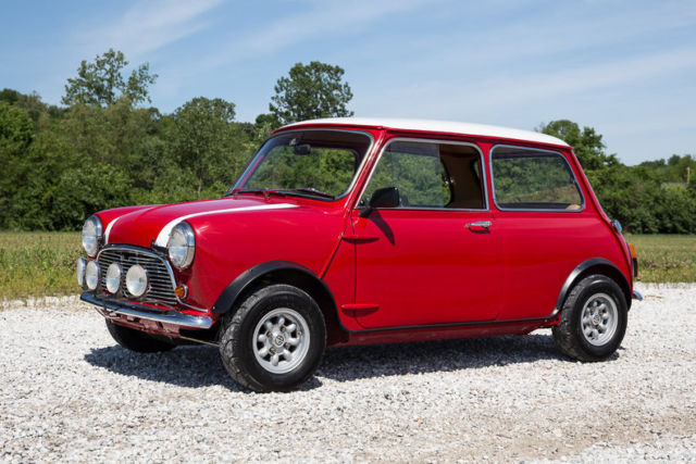 1967 Austin Mini Cooper 1380cc Super Charged 4 Cylinder 4 Speed Restored 1967 Austin Mini Cooper Supercharged