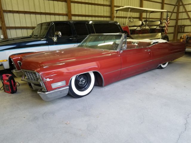 1967 Bagged Cadillac Convertible 1967 Cadillac DeVille convertible