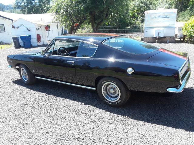 1967 barracuda formula s 1967 Plymouth Barracuda Fastback