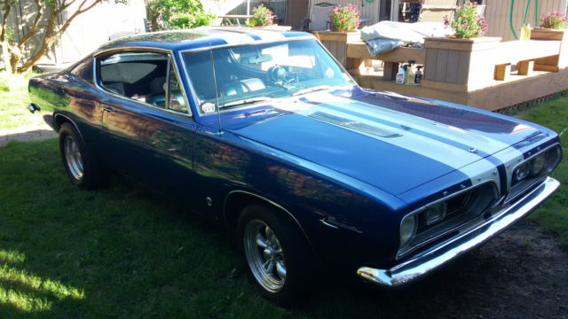 1967 Barracuda Formula S Fastback 1967 Plymouth Barracuda Formula S Fastback