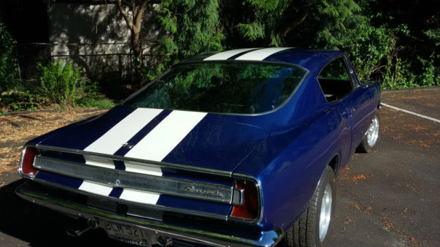 1967 Plymouth Barracuda Formula S Fastback - photo 6