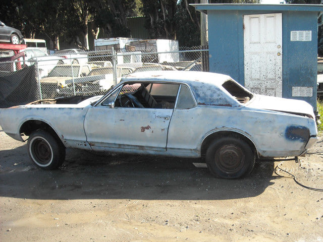 1967 Big Block 390 Mercury Cougar original Maroon Metallic project -Look ! ! 1967 Mercury Cougar