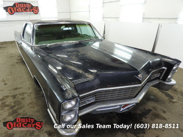 1967 Black Runs Yard Drives Body Int Fair 429V8 needs TLC! 1967 Cadillac DeVille Runs Yard Drives Body Int Fair 429V8 needs TLC