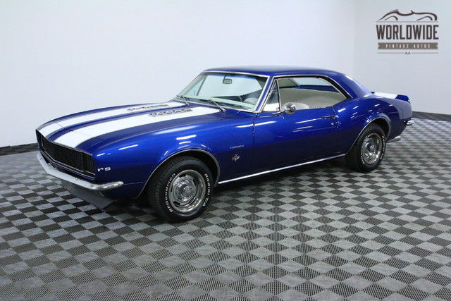 1967 Blue ROTISSERIE RESTORATION WITH V8 AUTO! 1967 Chevrolet Camaro ROTISSERIE RESTORATION WITH V8 AUTO