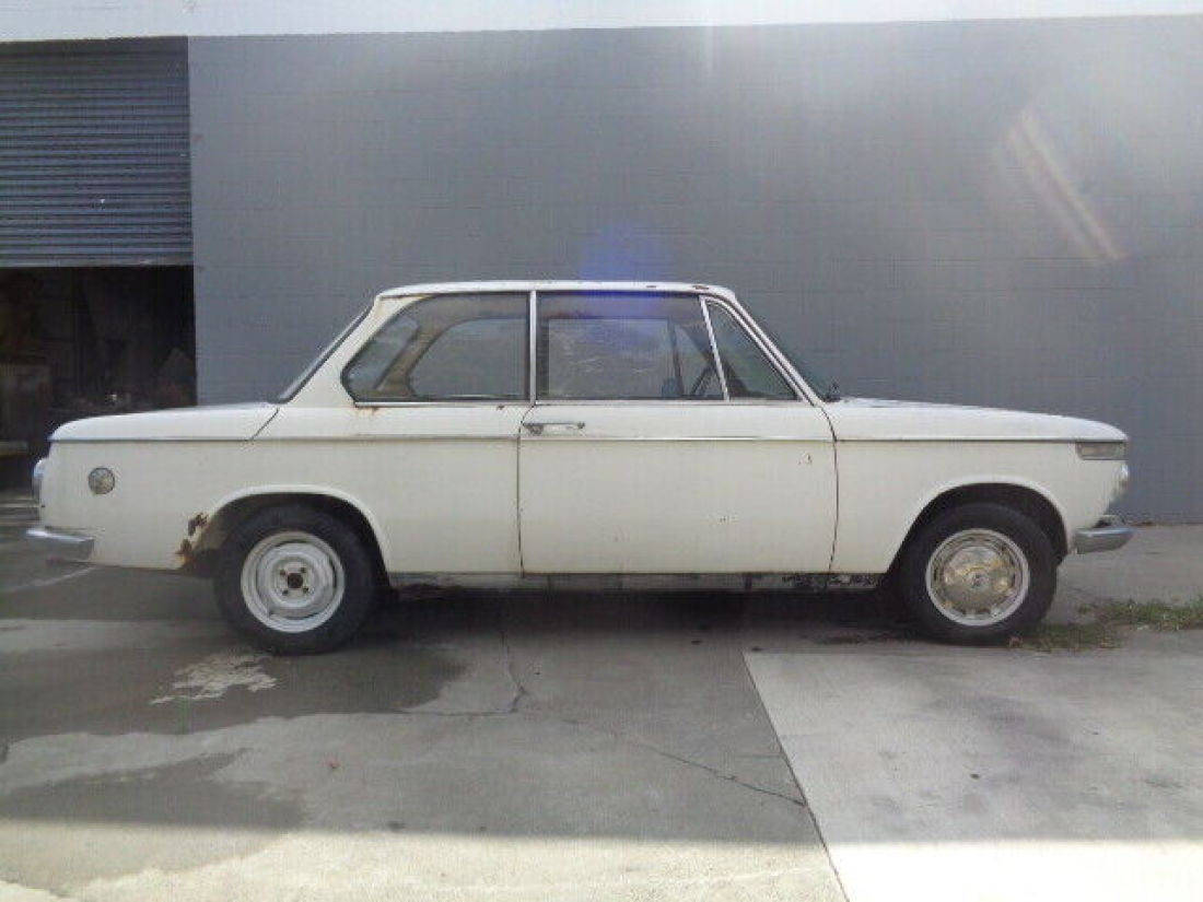 1967 BMW 1600 Numbers Matching Early Original CA Car Black Yellow Plates 1967 BMW 2002