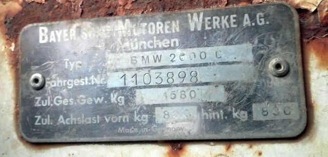 1967 BMW 2000c - photo 8