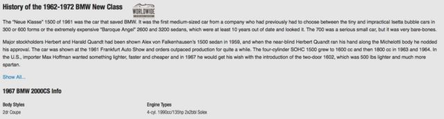 1967 BMW 2-Series EXTREMELY RARE M10 INLINE 4 CYLINDER MOTOR - photo 3