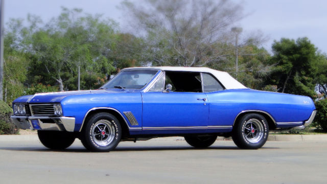 1967 BUICK SKYLARK CONVERTIBLE 455cu STAGE 1 CAM,P/DISC BRAKES BUCKETS CONSOLE 1967 Buick Skylark FREE SHIPPING WITH BUY IT NOW!!