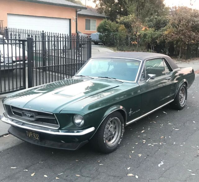 1967 Bullet Green Mustang Resto Mod Coup 1967 Ford Mustang