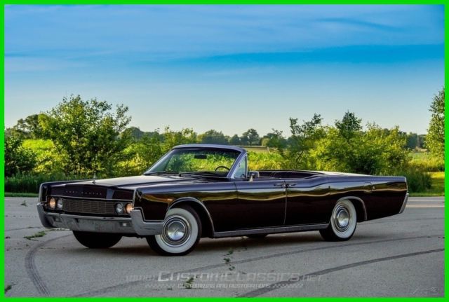 1967 Cadillac Continental Convert 462/340 V8, Cali Black Plate, PWR Everything! 1967 Lincoln Continental