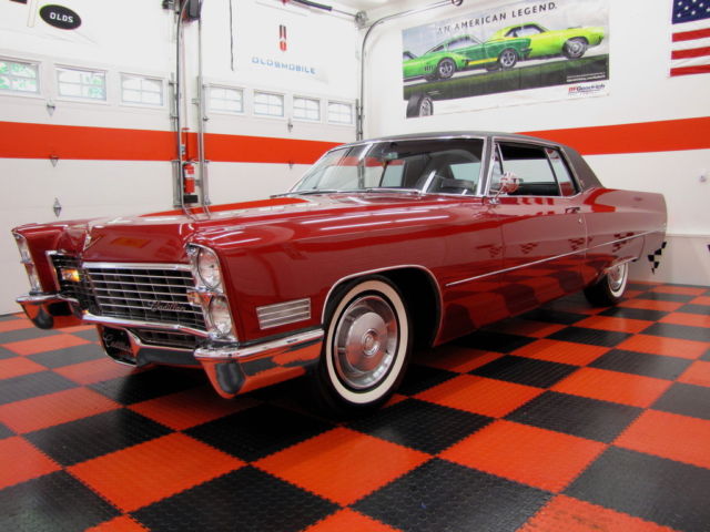 1967 CADILLAC COUPE DEVILLE 57K ORIG MILES CALIFORINA CAR STUNNING RESTORATION 1967 Cadillac DeVille COUPE CALIFORNIA CAR