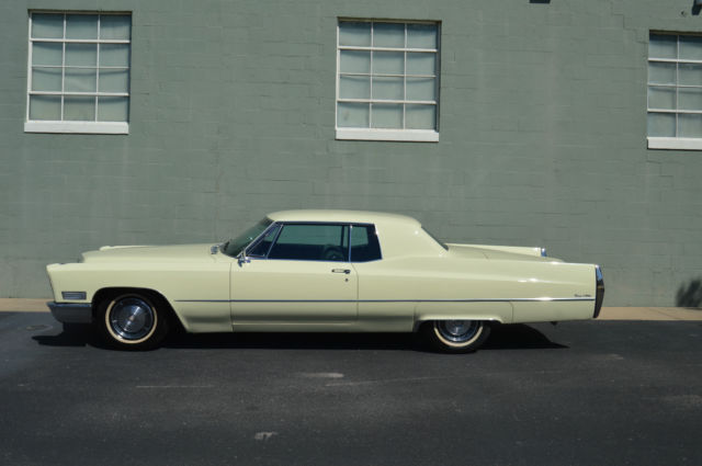 1967 CADILLAC CPE DEVILLE 31K MI TRUE SURVIVOR EXCEL COND PRICED TO SELL 1967 Cadillac DeVille