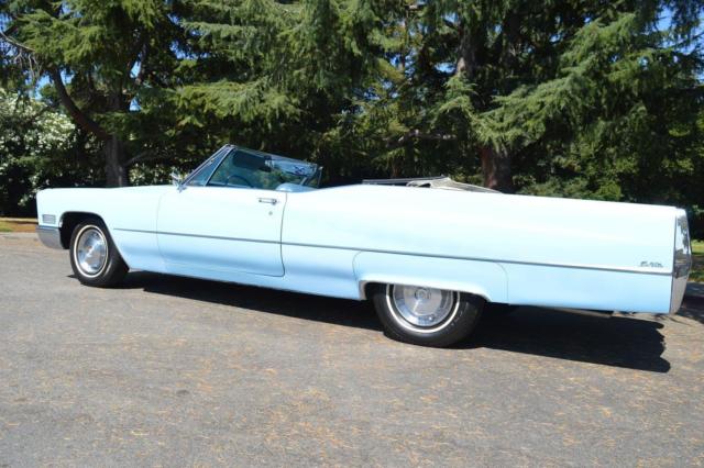 1967 Cadillac Deville Convertible Deville Convertible Venetian Blue - photo 4
