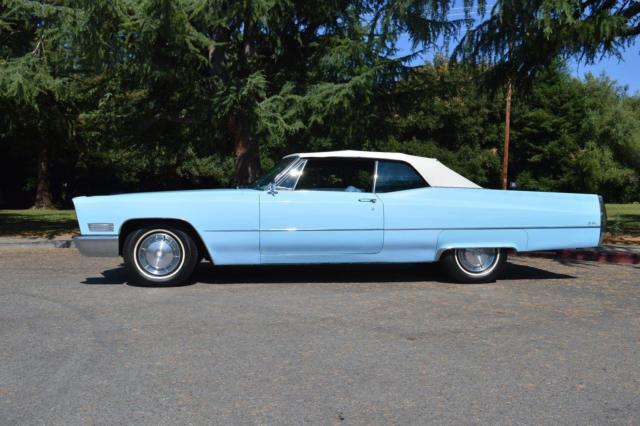 1967 Cadillac Deville Convertible Deville Convertible Venetian Blue - photo 8