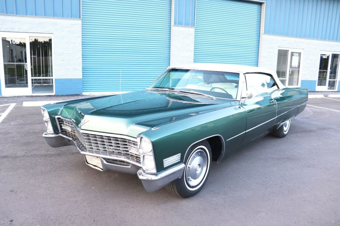 1967 Cadillac DeVille Convertible 429 2 Door PS PB PW - photo 2