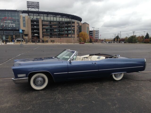 1967 Cadillac Deville Convertible rebuilt engine/transmission new upholstery 1967 Cadillac DeVille