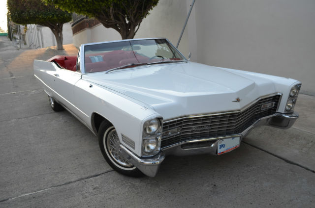 1967 Cadillac Deville convertible totally restored and original 1967 Cadillac DeVille