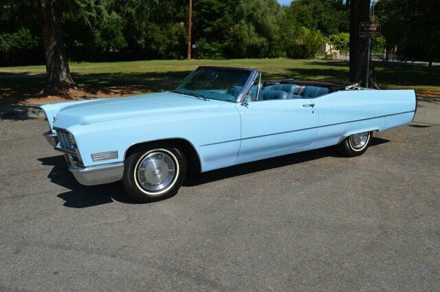 1967 Cadillac DeVille Convertible Venetian Blue - photo 7