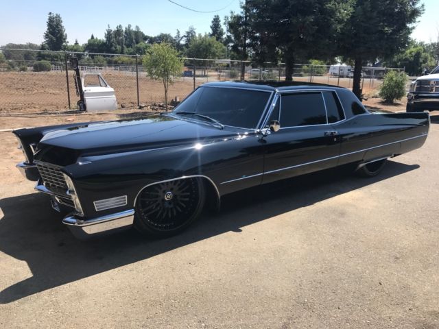 1967 Cadillac LSX SWAP resto mod Vintage Air Bagged accuair 22" forged wheels! 1967 Cadillac DeVille