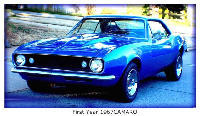 1967 Chevrolet Camaro CHROME BUMPERS - photo 2