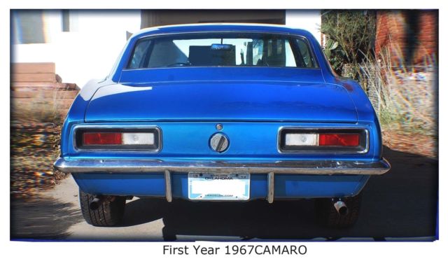 1967 Chevrolet Camaro CHROME BUMPERS - photo 3
