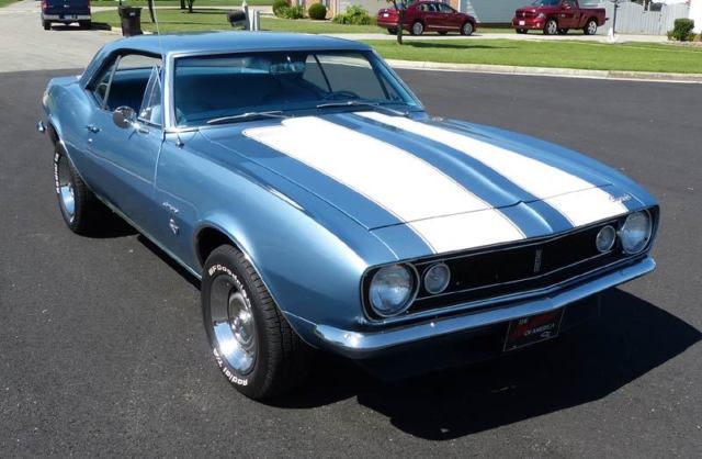 1967 CAMARO 327 PS PDB AC CONSOLE CALIF CAR PROTECT-O-PLATE SHARP 1967 Chevrolet Camaro