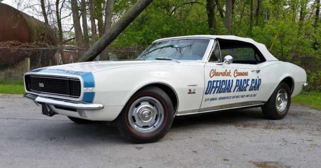 1967 Camaro Convertible Indy Pacecar SS RS 396 Original Drivetrain Prof Restored 1967 Chevrolet Camaro SS-RS