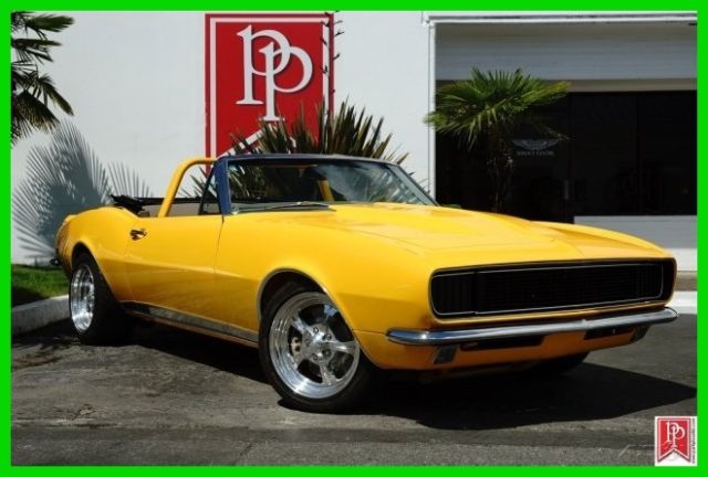 1967 Camaro Convertible Resto-Mod 383ci Super Charged, featured in magazines 1967 Chevrolet Camaro