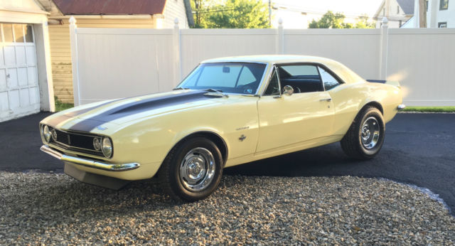 1967 Camaro Numbers Matching 327/2speed Butternut Nut A/C 1967 Chevrolet Camaro Standard Camaro with Options