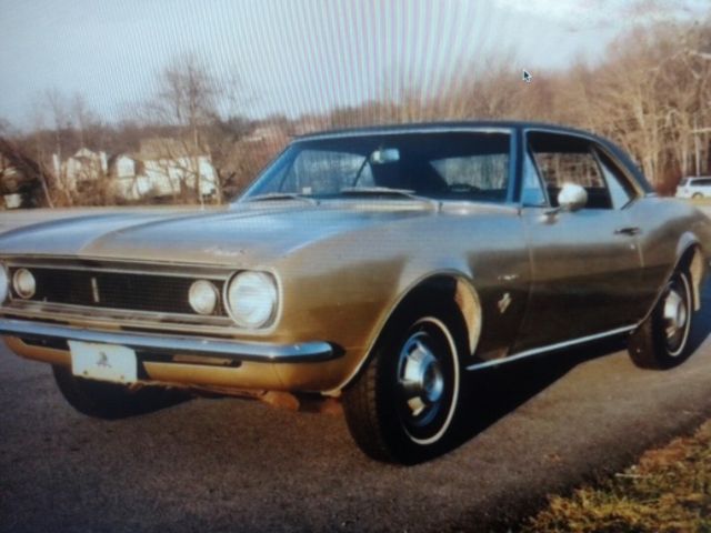 1967 camaro ORIGINAL OWNER & CONDIT, BASE 327/210 2bbl floor mtd auto 103K miles 1967 Chevrolet Camaro base model
