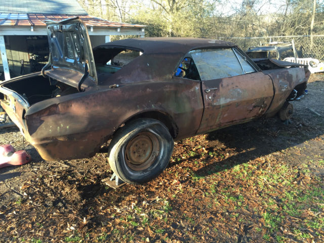1967 Camaro Project originally a V8 Manual Transmission Deepwater Blue Z21 trim 1967 Chevrolet Camaro