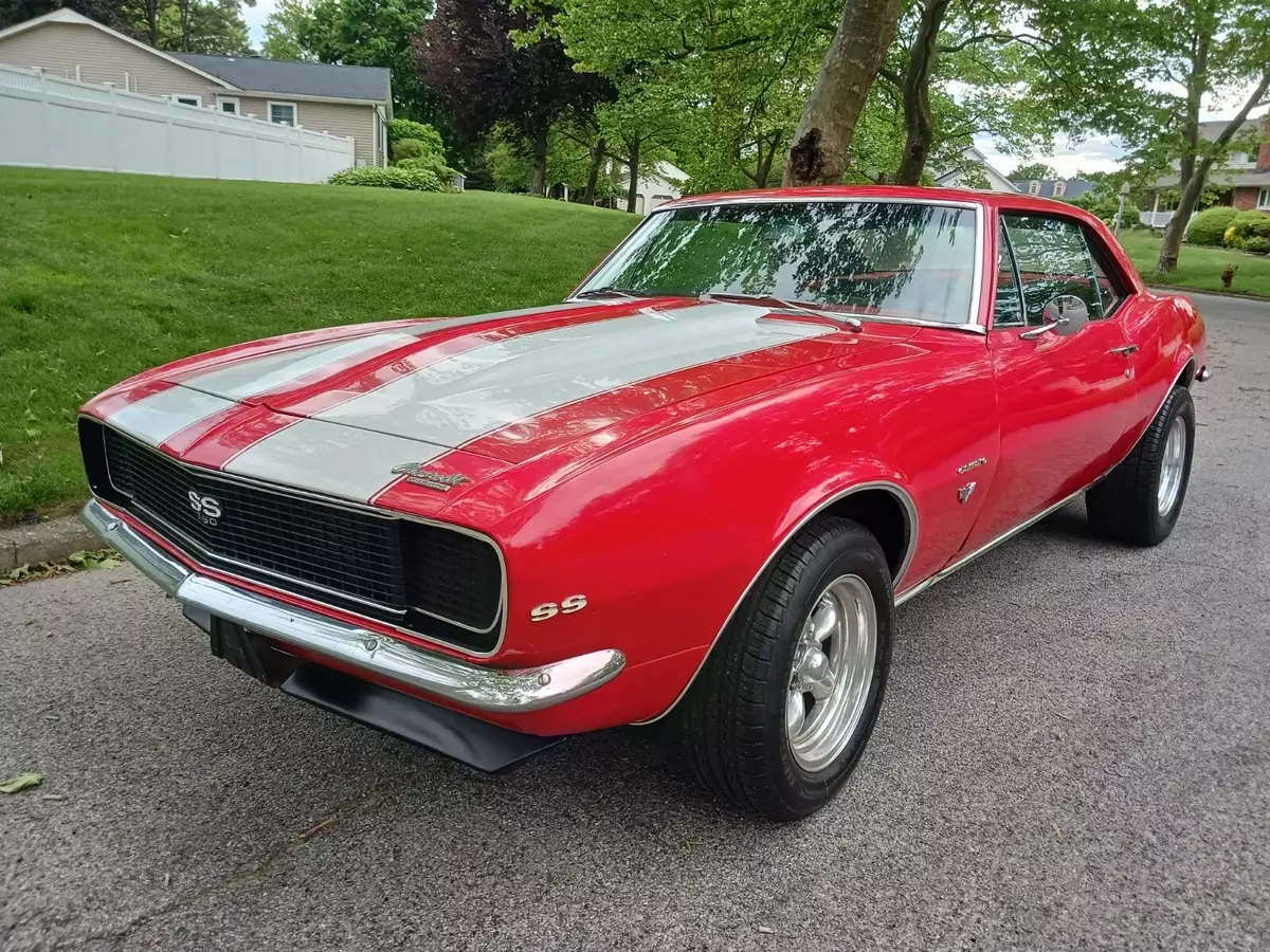 1967 CAMARO RS/SS 350 BOLERO RED 4 WHEEL DISC BRAKES P/S P/DB NICE!!! 1967 Chevrolet Camaro