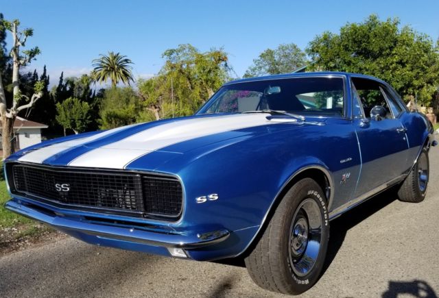 1967 Camaro RS/SS BIG BLOCK 4 Speed Deluxe int Cali Car Frame off Restored 1968 1967 Chevrolet Camaro RS SS BIG BLOCK 4 SPEED