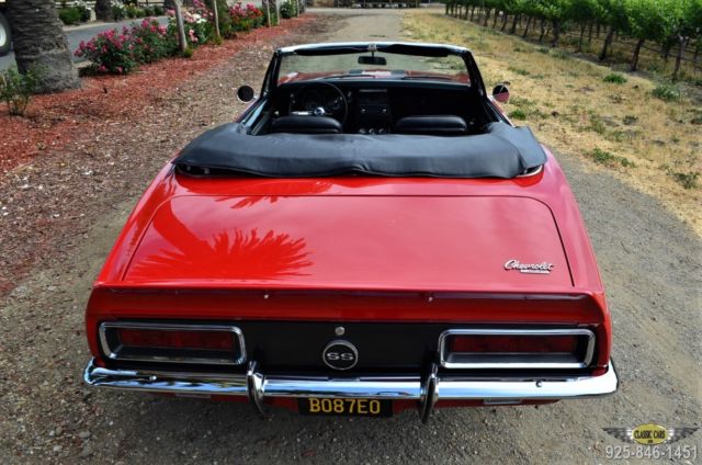 1967 Chevrolet Camaro RS/SS "BIG BLOCK" 4-SPEED CONVT. - photo 9