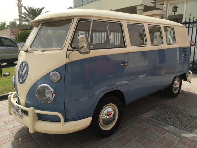1967 Camper Van, Blue and White, Classic Vehicle in a Good Running Condition. 1967 Volkswagen EuroVan Camper Van