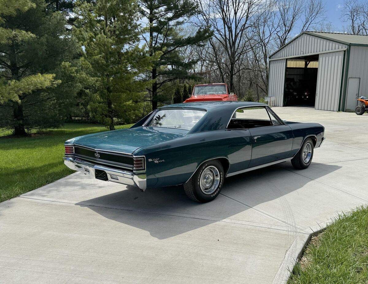1967 CHEVROLET SS CHEVELLE SS 396 4SPD 12 BOLT PS PDB BUCKETS - photo 8