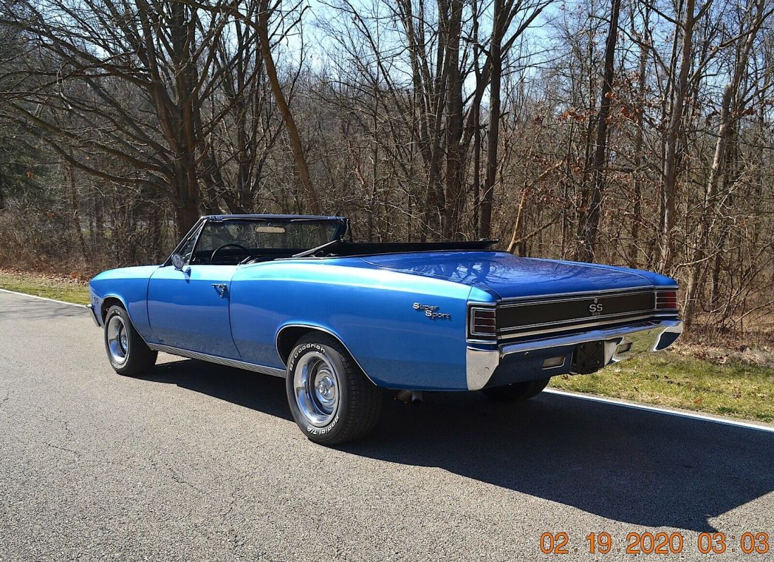 1967 Chevrolet Chevelle SS 396 4SPD 12 BOLT PDB FACTORY GAUGES BUCKETS - photo 9