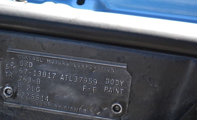 1967 Chevrolet Chevelle 138 SUPER SPORT 396 4SPD 12 BOLT - photo 4