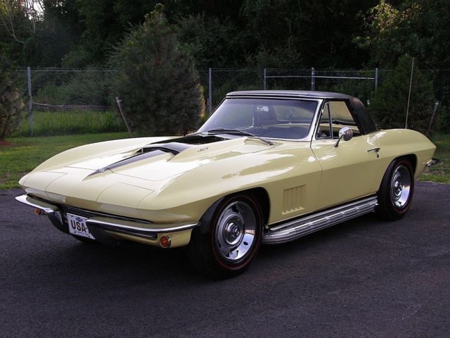 1967 CHEVROLE CORVETTE CONVERTIBLE 427 NUMBERS MATCHING DOCUMENTED NO RESERVE 1967 Chevrolet Corvette STRING RAY