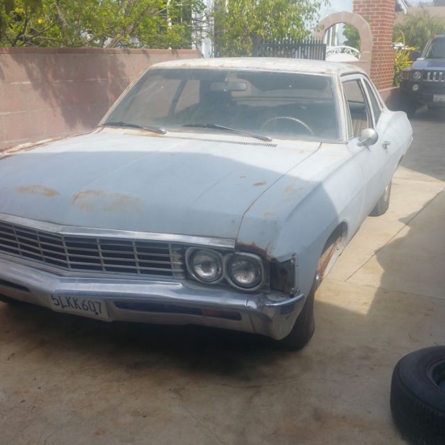 1967 Chevrolet Biscayne 2 door post chevy rare 1967 Chevrolet Impala biscayne