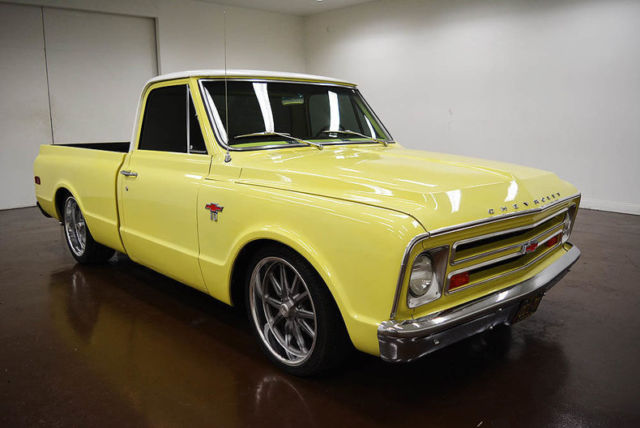 1967 Chevrolet C-10 SWB Big Window LS 99794 Miles Yellow 5.3L LS V8 Turbo 350 A 1967 Chevrolet C-10 SWB Big Window LS