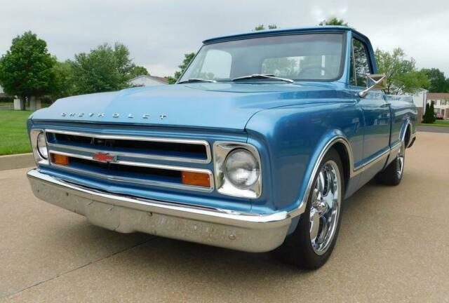 1967 CHEVROLET C10 76 Miles BLUE LS2 6.0 SIX SPEED ROTISSERIE RESTORATION W@W! 1967 Chevrolet C-10 --