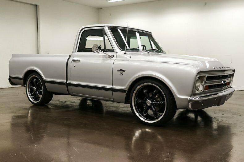 1967 Chevrolet C10 78836 Miles Silver Truck 454 Big Block Turbo 350 Automatic 1967 Chevrolet C-10