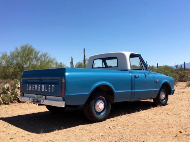1967 Chevrolet c10 Pickup Patina Short Wide Box Chevy 67 1967 Chevrolet C-10