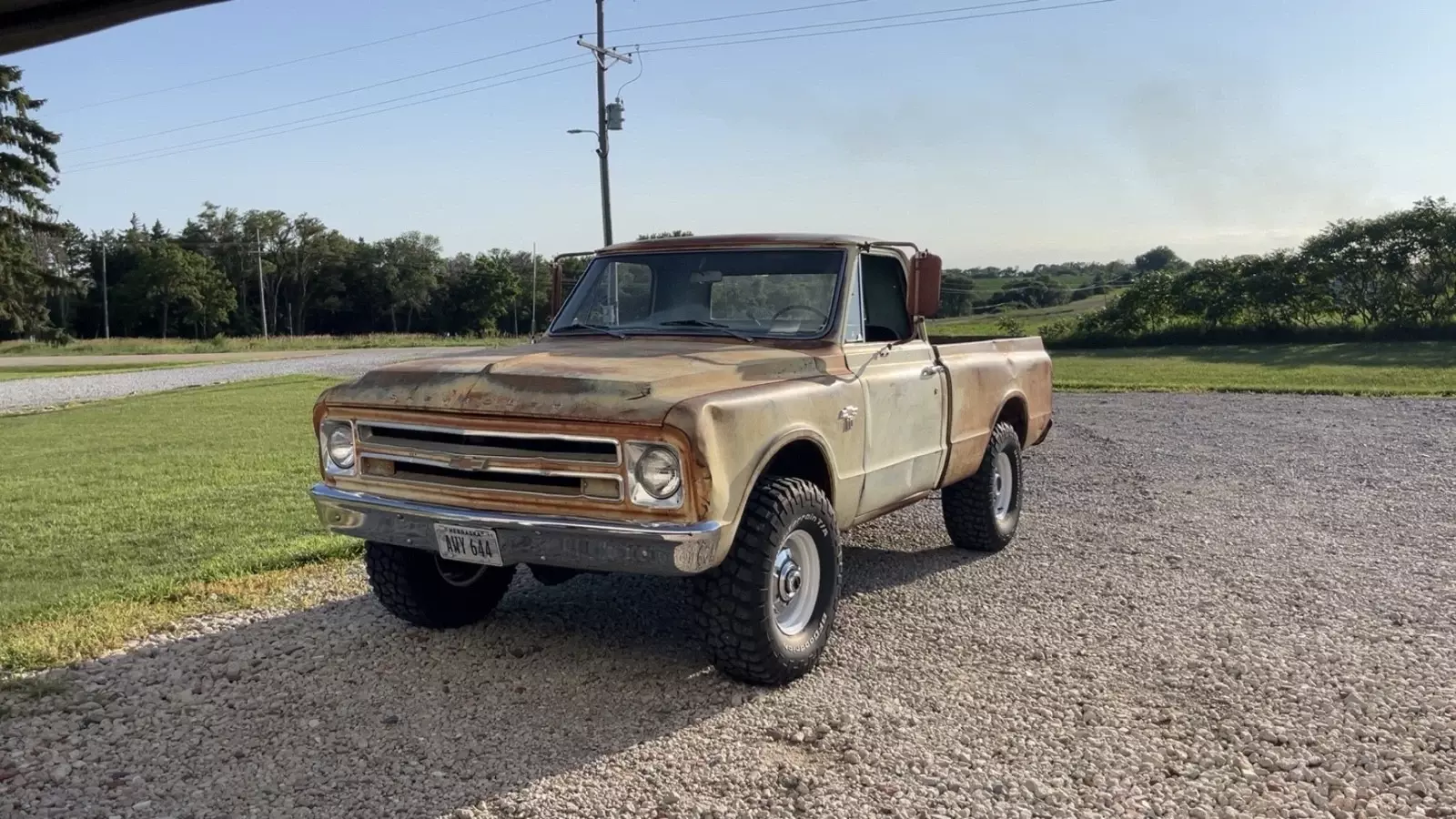 1967 Chevrolet C10/K10 Pickup Yellow Custom 1967 Chevrolet C10/K10 Custom