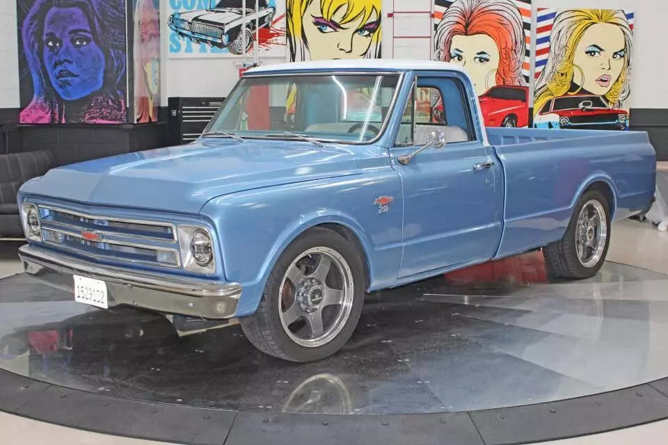 1967 Chevrolet C20 Custom Pick up Restomod V8 Power Options 1967 Chevrolet C20