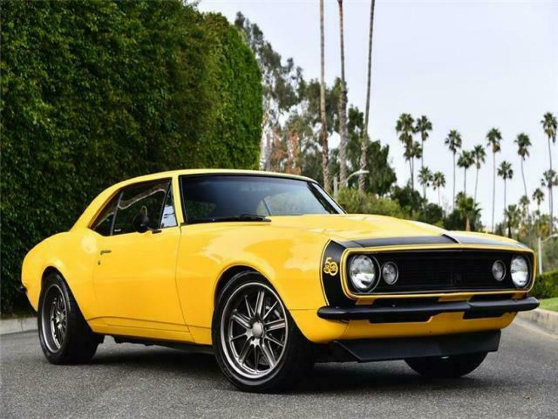 1967 Chevrolet Camaro 463 Miles Yellow Coupe LS3 V8 6 Speed Automatic 1967 Chevrolet Camaro